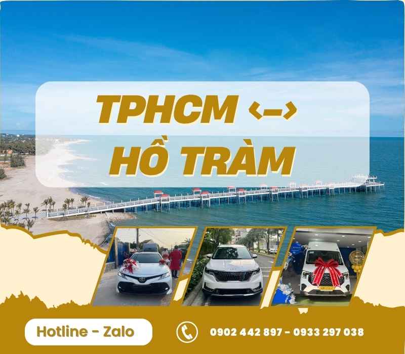 Thuê xe đi hồ tràm