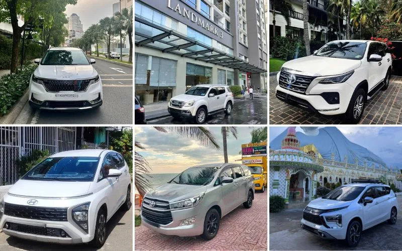 Các dòng 7 chỗ cho thuê xe đi Long Khánh Đồng Nai