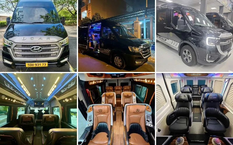 Các dòng limousine 9 chỗ cho thuê xe đi Long Khánh Đồng Nai