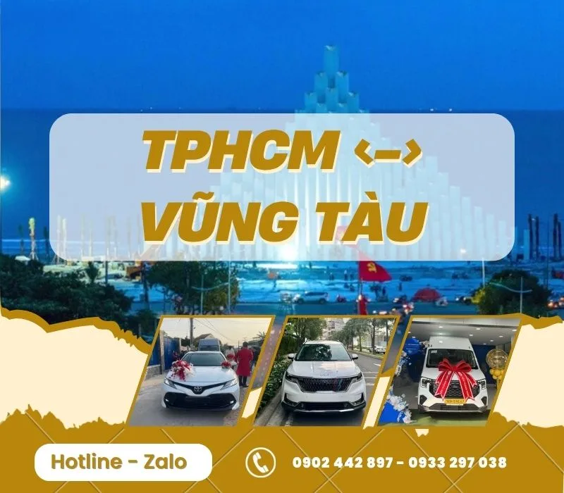 Thuê xe 7 chỗ đi Vũng Tàu